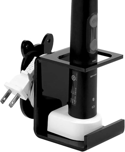 Electric Toothbrush Holder Wall Mounted, Electric Toothbrush Cord Organizer
