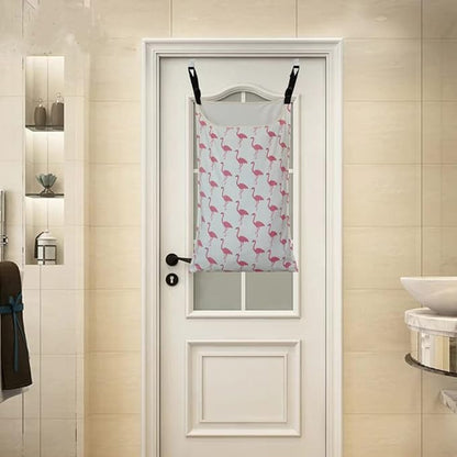 Adjustable Space Saving Door Hanging Laundry Hamper Bag