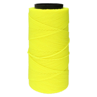 The Beadsmith Knot It Waxed Polyester Cord – Neon Yellow Color – 0.7mm Diameter – Light Wax, 144 Meters (472 Feet) Per Spool – Make Jewelry, Macrame, Friendship Bracelets and DIY Crafts
