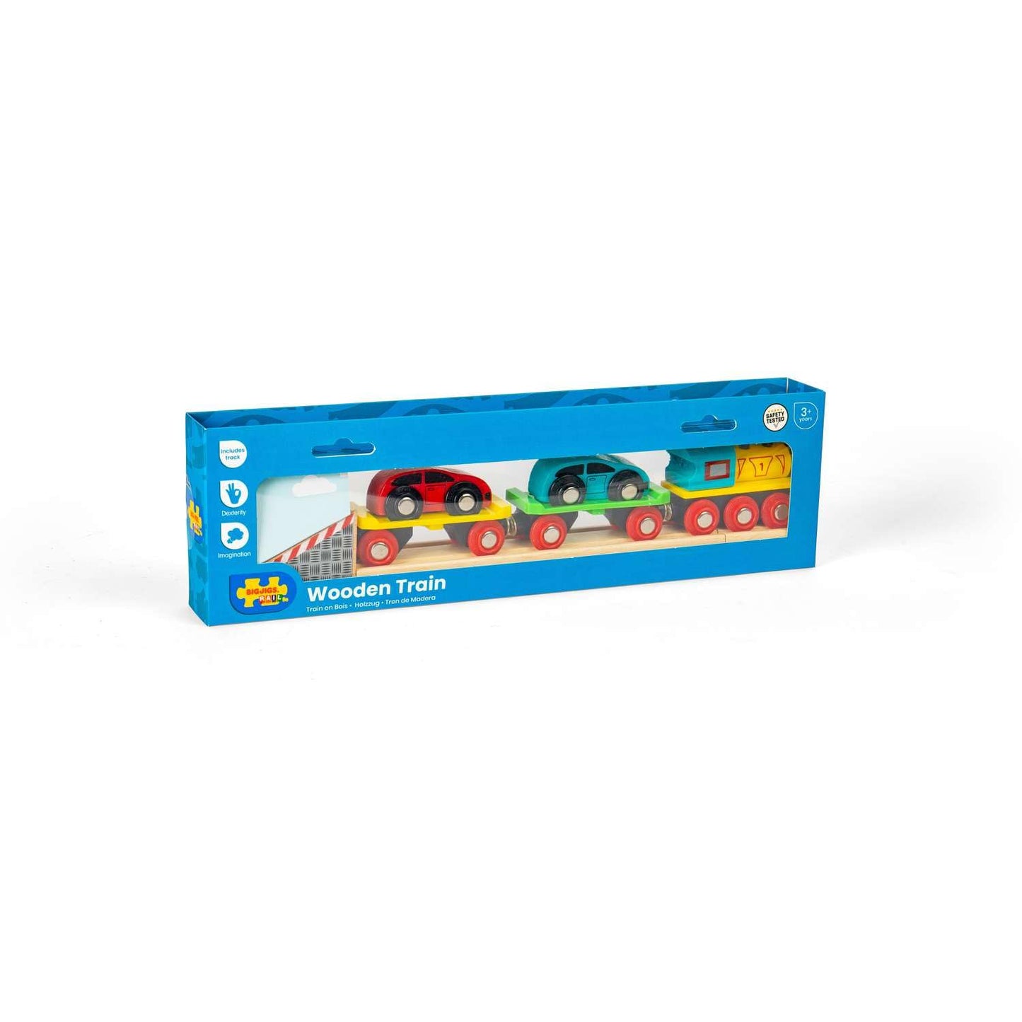 Bigjigs Rail Wooden Car Loader - Other Major Rail Brands are Compatible