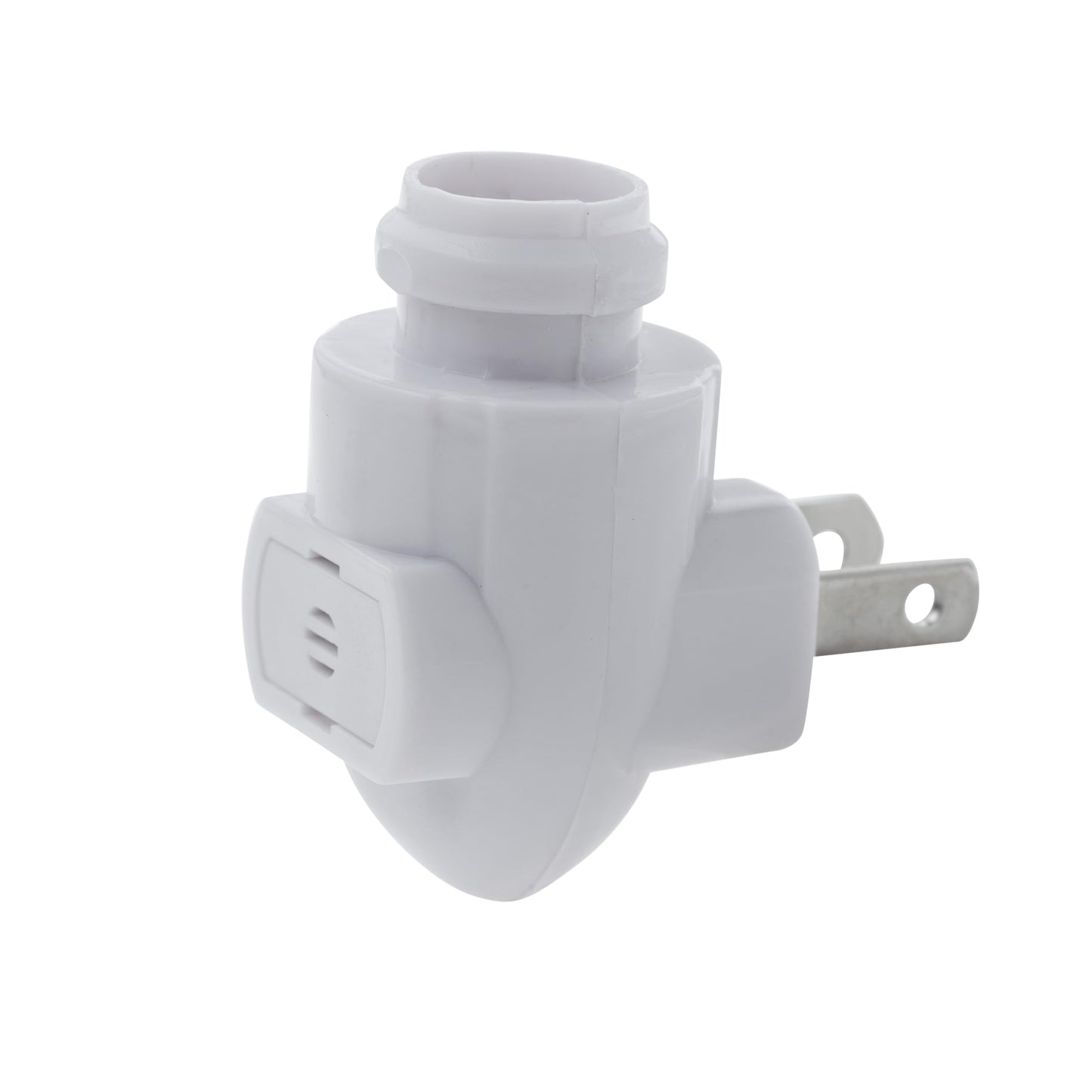 Creative Hobbies Plug in Night Light Module Includes 4 Bulbs and 4 Metal Clips, Great for Making Your Own Decorative Night Lights, Pack of 4 (White)
