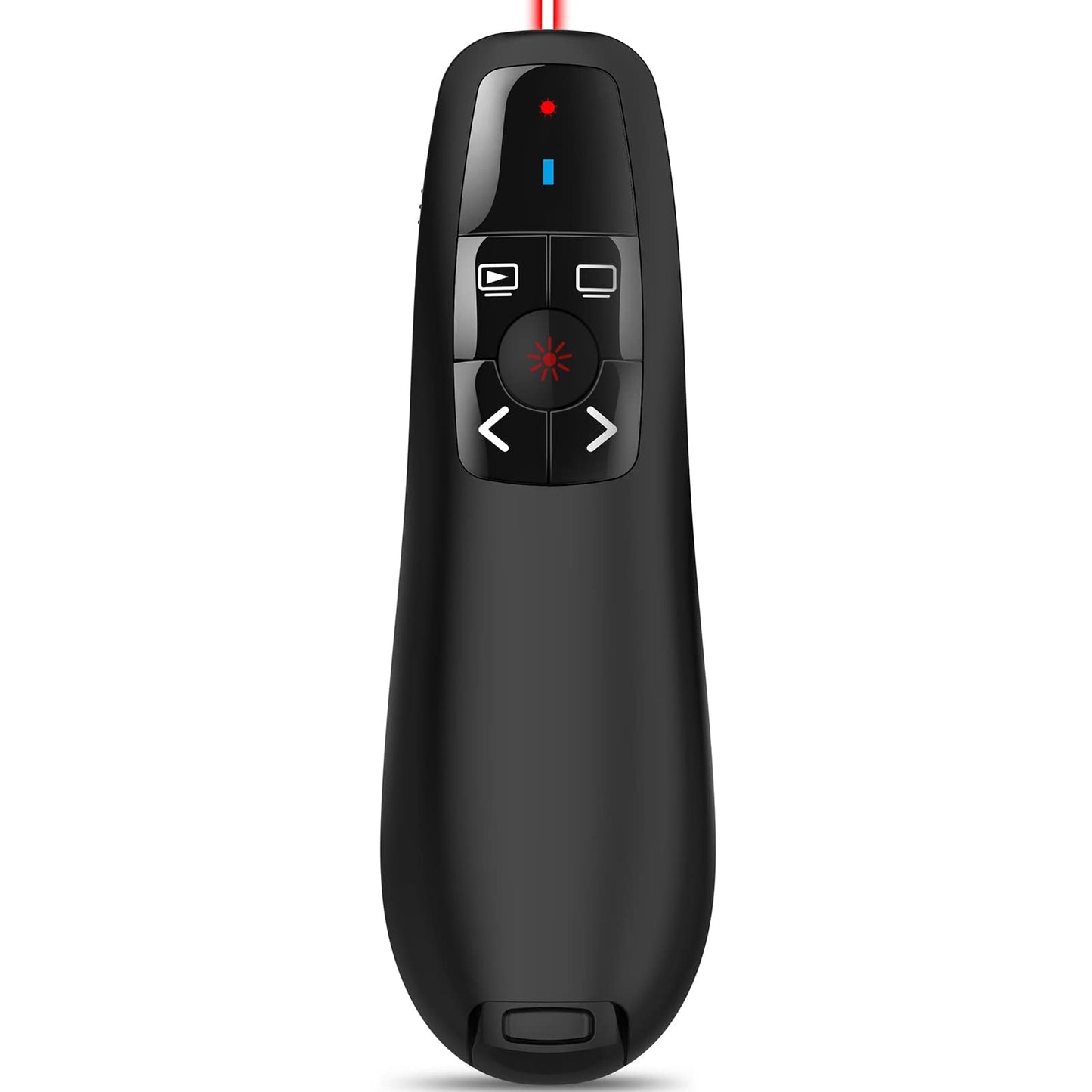 Zoxkoy Wireless PowerPoint Remote Presentation Clicker: Presenter Pointer for Classroom Teacher - USB Slide Advancer Compatible MacBook Computer