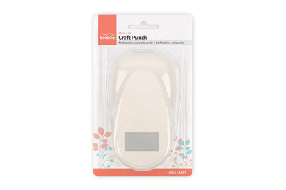 Bira Craft 1 3/4" x 15/16" Rectangle Lever Action Craft Punch for Paper Crafting Scrapbooking