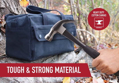 Rothco Mechanic's Tool Bag - Heavy-Duty Organization for Your Essential Tools and Gear, Black