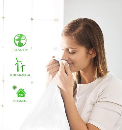 8 Gallon 220 Counts Unscented Medium Trash Bags, Fit 7, 10 Gal Garbage Bags by