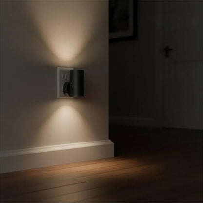 TSEXES LED Night Light Plug into Wall,Dusk to Dawn Sensor, 4 Pack | 0-300LM Adjustable Brightness,Daylight 5000K,Dimmable