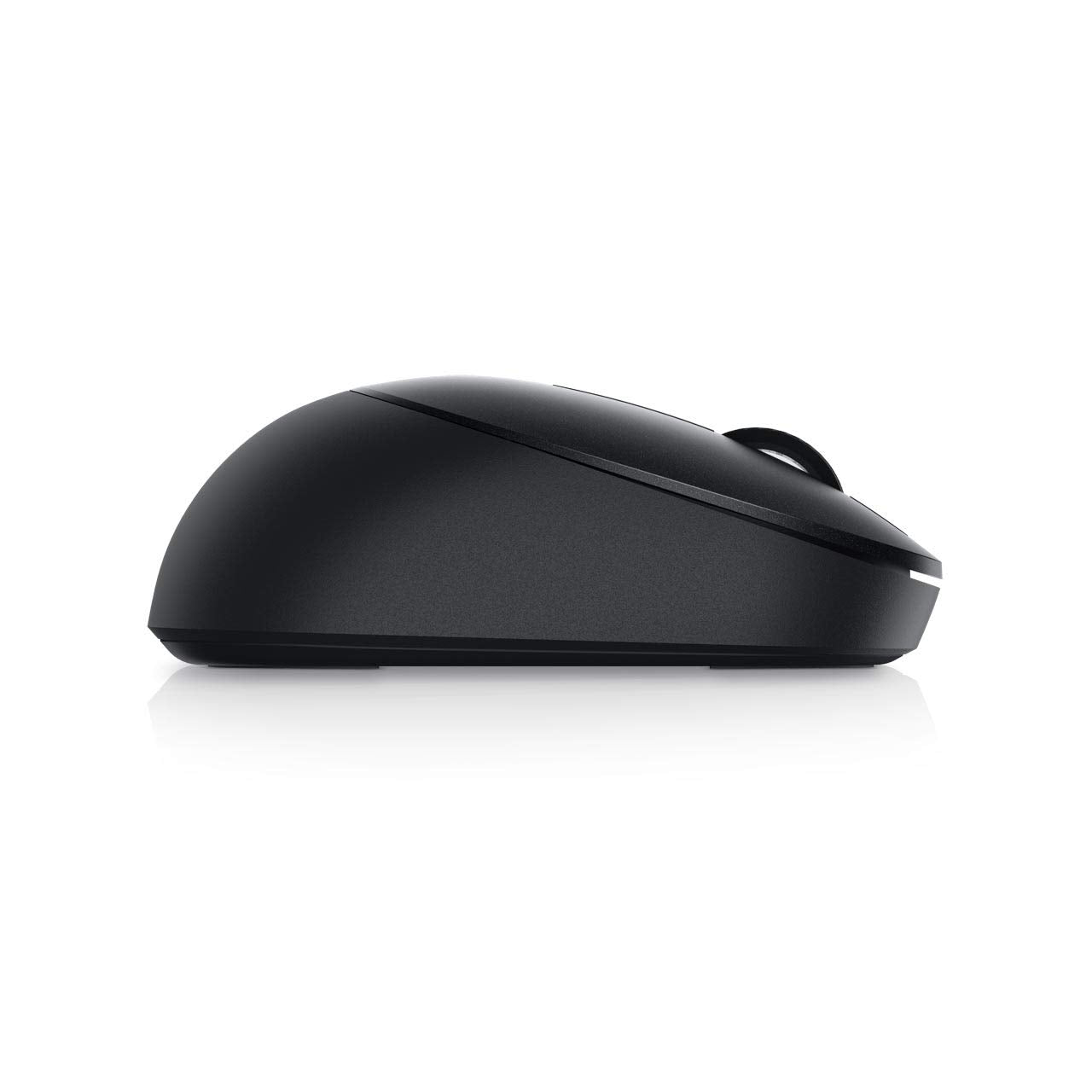 Dell Mobile Wireless Mouse - MS3320W, Wireless - 2.4 GHz, Bluetooth 5.0, Optical LED, Mechanical Scroll, 1600 DPI, 3-Buttons - Black
