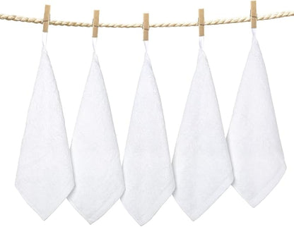 Yoofoss Luxury Washcloths Towel Set 10 Pack Baby Wash Cloth