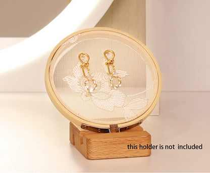 Tosnail 20 Pack 3 Inch Embroidery Hoops Cross Stitch Hoop Ring Bamboo Circle for Embroidery, Cross Stitch, Home Ornaments, Dreamcatcher and Crafts