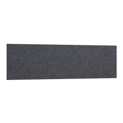 Bush Business Furniture 57W x 16H Acoustic Tackboard in Cool Charcoal, Polyester Fabric Bulletin Board for 60-inch Hutch
