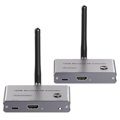 Wireless HDMI Transmitter & Receiver,Wireless HDMI Extender Kit for Streaming Video and Audio to Monitor from Laptop/PC/TV