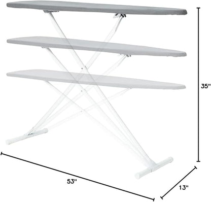 Full Size Ironing Board with Cover & Pad – Made in USA by Seymour Home Products