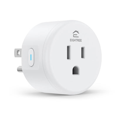 EIGHTREE Smart Plug, Smart Home WiFi Outlet Compatible with Alexa & Google Home, Smart Socket with Remote Control & Timer Function, 2.4GHz WiFi Only