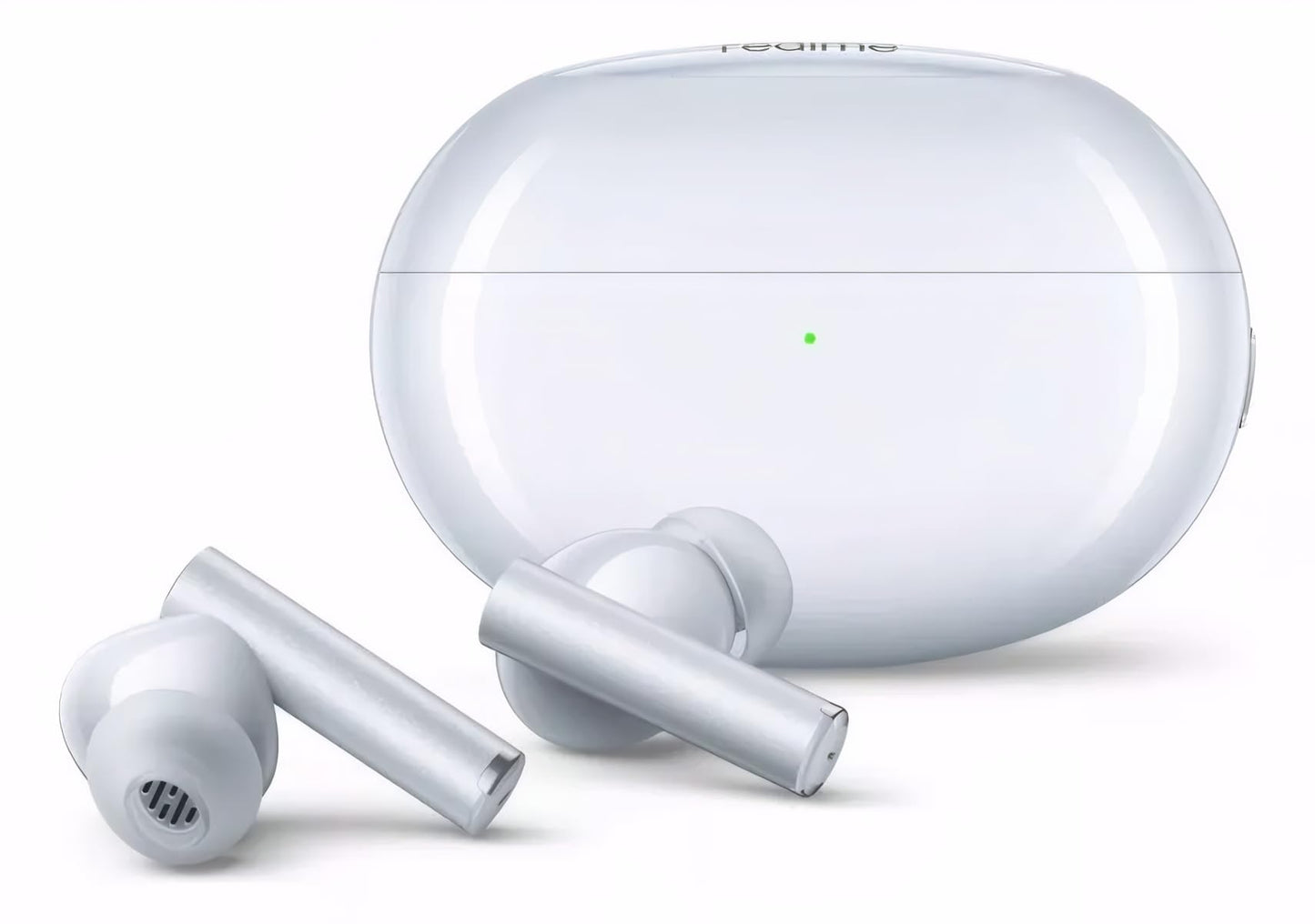 realme Buds Air 6 Pro True Wireless Earbuds, 50dB Noise Reduction, ANC to Ears and Environment, Hi-Res Sound, LDAC, 3D Audio, 40H Battery, Wireless Charging, Bluetooth 5.3 - (Silver Blue)