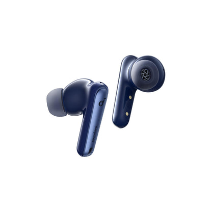 Soundcore by Anker Liberty 4 NC Wireless Earbuds, 98.5% Noise Reduction, Adaptive Noise Cancelling to Ears and Environment, Hi-Res Sound, 50H Battery, Wireless Charging, Bluetooth 5.3