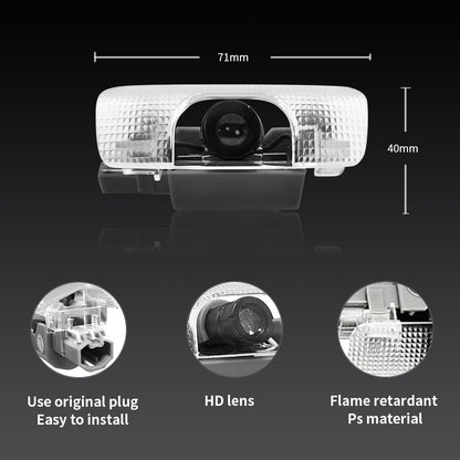akarin LED Car Door Logo Lights for Highlander xu70 (2020-present) - White Courtesy Projector Laser Welcome Light Puddle Lamp
