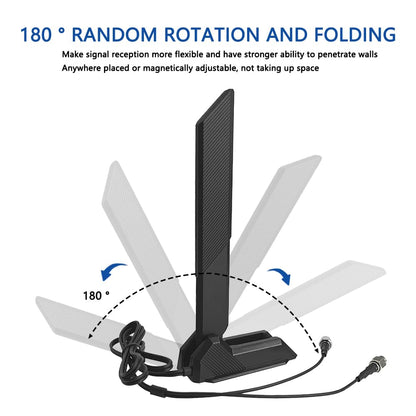 ZAHARA WiFi 6e Antenna 2T2R Dual Band 2.4G/5G/ 6G/ Replacement for ASUS ROG Strix B560 B660 Z490 Z590 Z690 X570 H610 H670 M13H M12 M11 Motherboard Wireless Network Router Laptop WiFi 6E Antenna