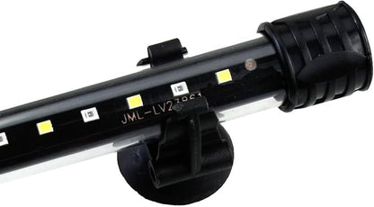 AQUANEAT Aquarium LED Submersible Light 7.5 Inch Underwater Fish Tank Light (White & Blue)