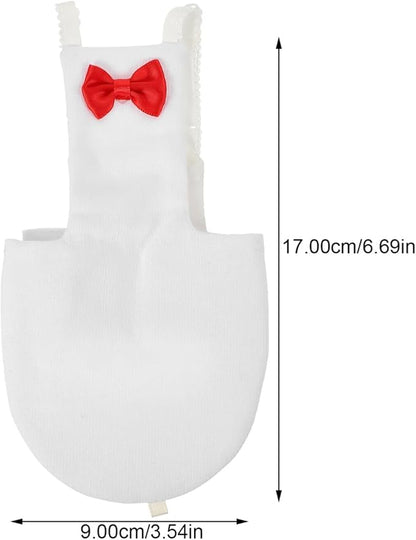Generic Bird Diaper for Parrots Reusable and Washable Flight Suit for Outdoor Use Breathable Bird Clothes for Cockatiels and Parakeets