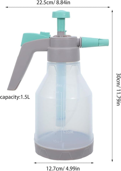 Bird Bath Sprayer for Parrots: Ultrafine Avian Pump Mister - 1.5L/50.72 Fl Oz Bird Bath Habitat Cleaner for Parakeets Macaws Cockatiels