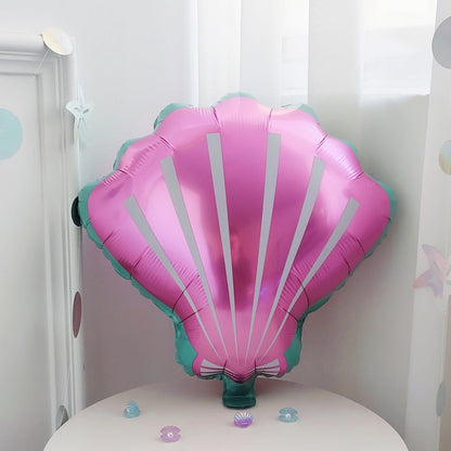 DNBOD Mermaid Party Balloon Arch Kit, 154Pcs Green Purple Little Mermaid Party Decorations Balloon Garland, Under the Sea Summer Birthday Party Supplies for Girls
