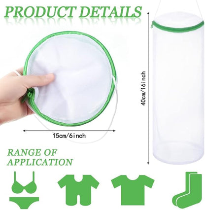 Socks Mesh Wash Bag Hanging Mesh Laundry Bag