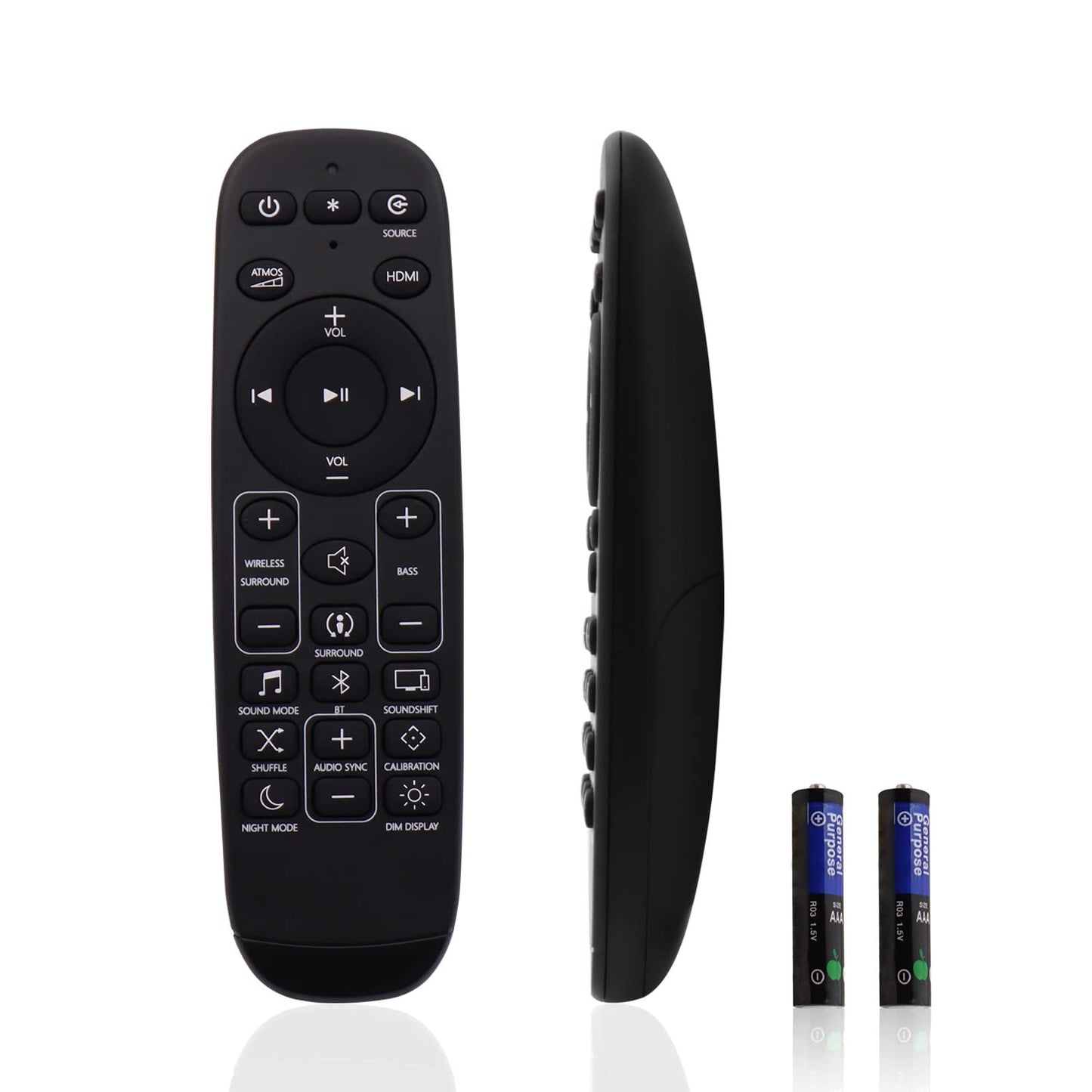 BN59-01385A Solar Voice Remote for Samsung TV Remotes Replacement with Bluetooth Rechargeable Solar Cell Fit for Samsung Remote Control for Smart TVs Frame Neo LED Ultra HD Series