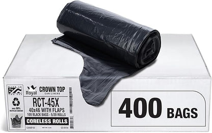 Aluf Plastics RCT-45X Star Sealed Coreless Rolls