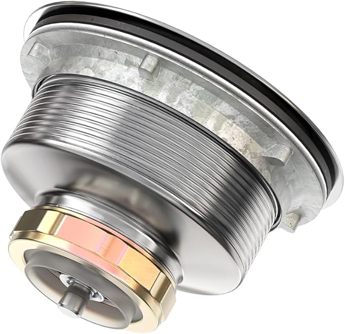 KONE Kitchen Sink Drain Sink Strainer 3-1/2 Inch Drain Assembly Kit Replacement