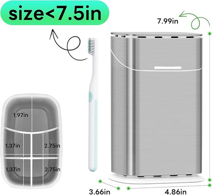 Toothbrush Holders with Cover