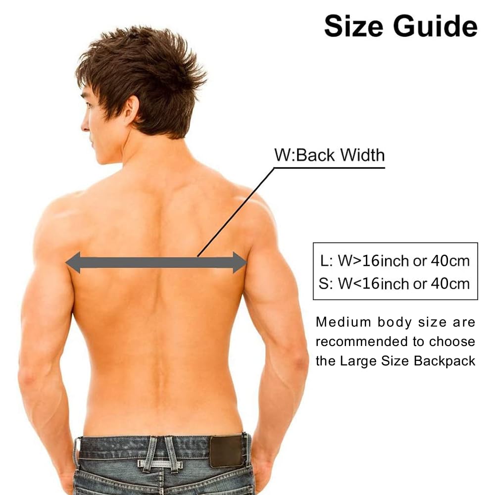 Model 2024 Side-Sleeping Backpack from WoodyKnows, Alleviates Snoring and Sleep Issues Caused by The Back-Sleeping Position, Anti Snoring Solution, Snore Aid Device (S)