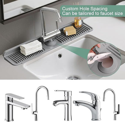 24 Inch Upgraded Draining Mat Folding Faucet Mat