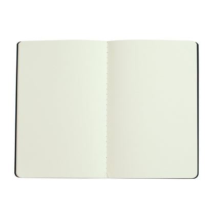TWONE 6 Pack Notebooks Journal - 60 Blank Page/30 Sheets, Premium Thick Paper Soft Cover Journal for Travel, Office, Work, Office, Home, School, Business Writing, 5.5” x 8.25” (Black)