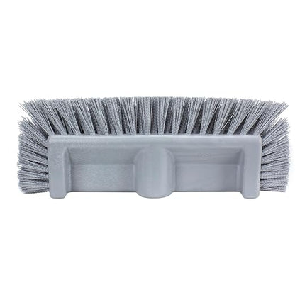 SPARTA Multi-Level Tile Scrub Brush 12" Wide Brush Head, Heavy-Duty Tile