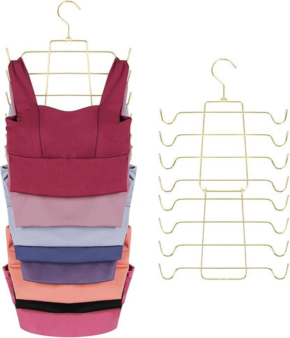 ZEDODIER Tank Top Hanger Space Saving, Bra Hangers
