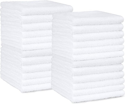 Amazon Basics Fast Drying Cotton Washcloths