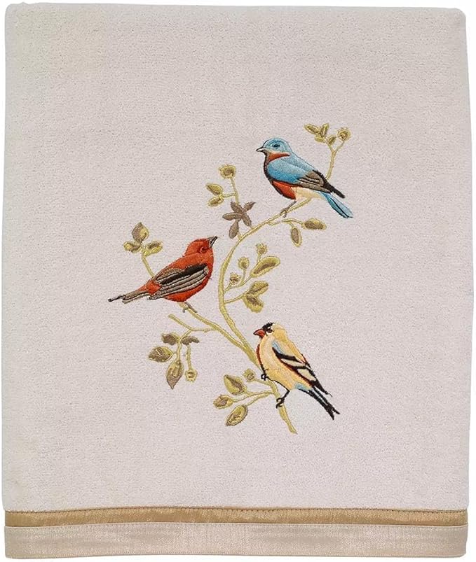 Avanti Linens - Bath Towel, Soft & Absorbent, Nature Bathroom Decor