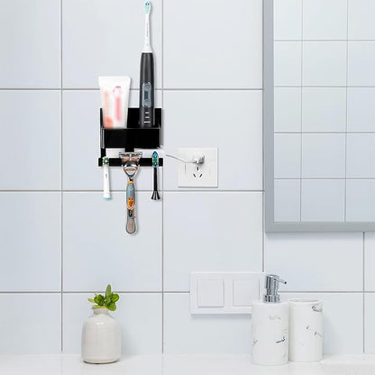 Electric Toothbrush Holder Wall Mounted, Electric Toothbrush Cord Organizer