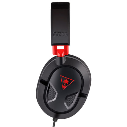 Turtle Beach Recon 50 Wired Gaming Headset - PC, Mac, PS4, PS5, Xbox Series X|S & Xbox One, & Mobile/Tablet with 3.5mm Removable Mic, 40mm Speakers, & In-line Controls – Black