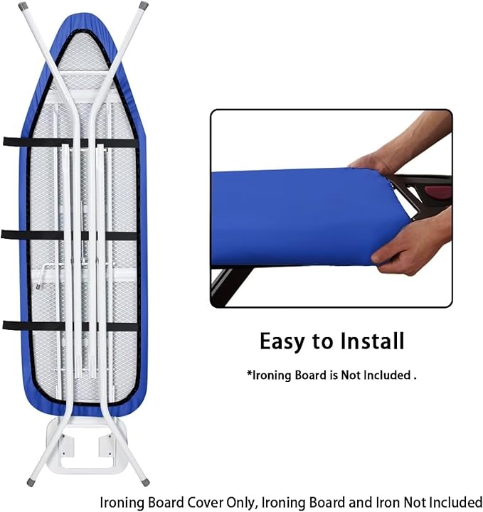Ironing Board Cover, Lightweight Ironing Board Protector Elastic Edge Ironing