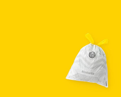 Brabantia PerfectFit Trash Bags Thick Plastic Trash Can Liners