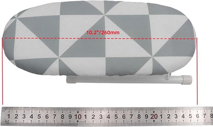 Oedema Mini Ironing Board 10.2" Portable Folding Ironing Board Cloth Cover
