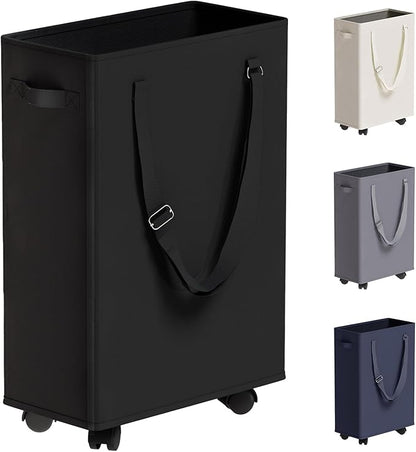 Slim Rolling Laundry Basket, Slim Laundry Hamper