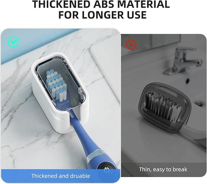 Travel Toothbrush Cover 2PCS Thickened, Electric Toothbrush Covers Caps