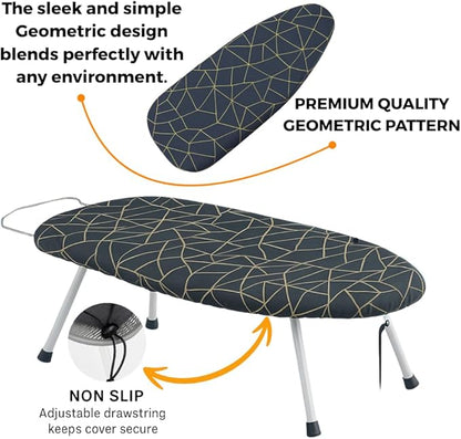 SAVUK 12 X 30 inch Smart Table top Ironing Board Cover and Pad