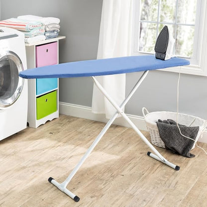 Full Size Ironing Board with Cover & Pad – USA-Made with Enhanced Grip Feet