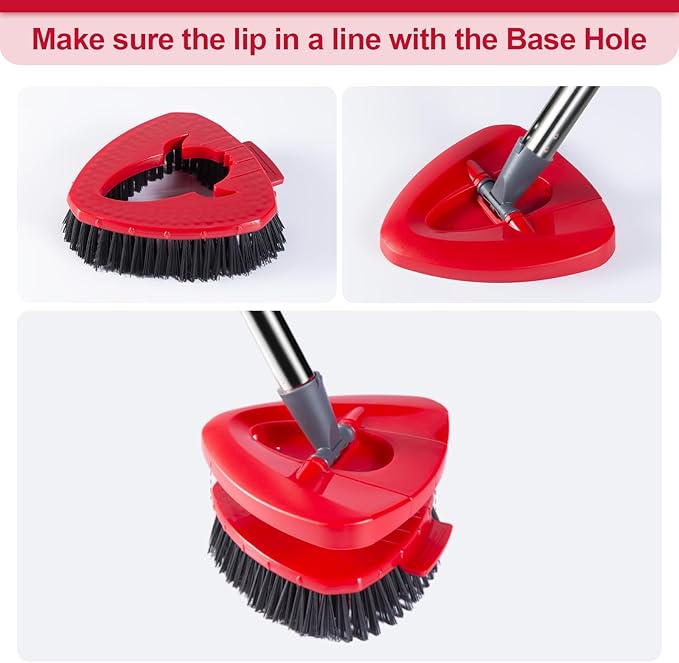Scrub Brush Head Replacement Compatible