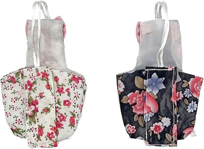 2 PCS Parrot Nappy Clothes Comfort Fit Pink&Balck Parrot Nappy Clothes for Parrots Cockatiels