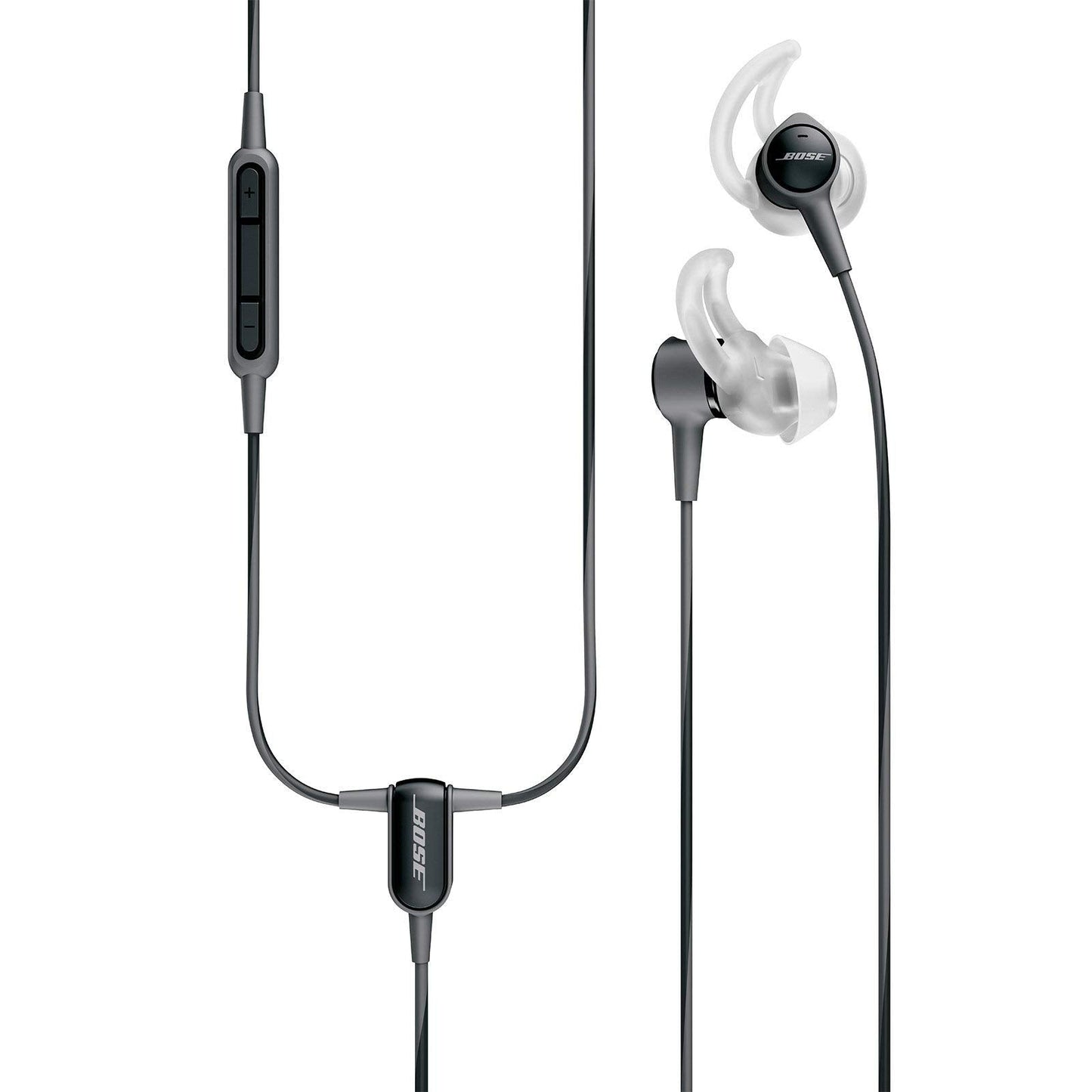 Bose SoundTrue Ultra in-ear headphones -compatible for Apple devices 741629-0010-cr Charcoal (Renewed)