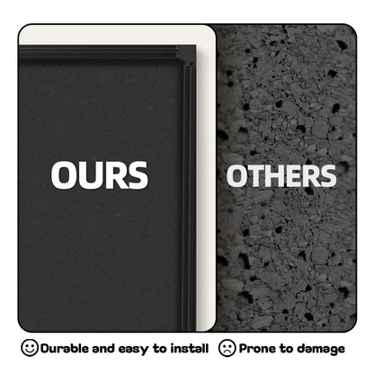INNOVART Extra Large Cork Bulletin Board 96"X48" with 40 Push Pins, Corkboard with Black Aluminum Frame, Cork Notice Board Message Board for Wall, Wall Mount Framed Pin Board for Home, Office, School